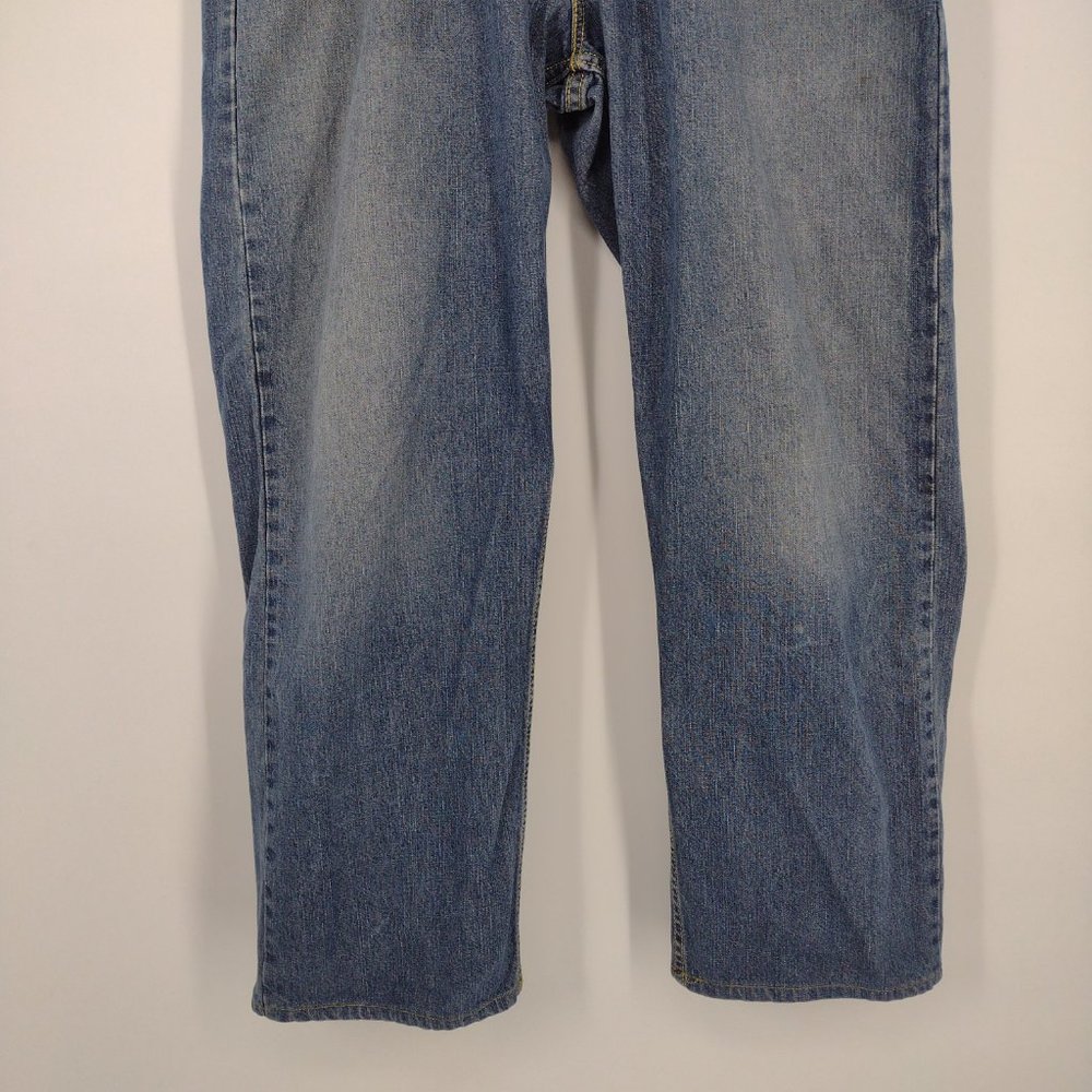 Y2K Vintage Levi's Relaxed Fit Silver Tab Skater Denim Blue Jeans - Picture 2 of 8